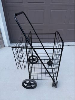 Folding Shopping Cart Basket