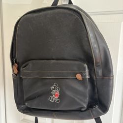 Coach X Disney Leather Backpack 