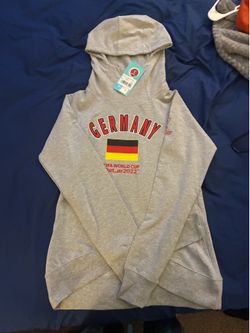 Grey FIFA World Cup Qatar hoodie size KIDS XL