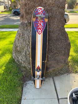 Vintage Envy Classic 57" Longboard Skateboard – Complete Surf Cruiser