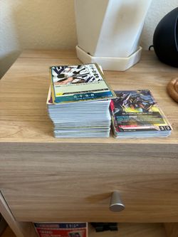 One piece trading cards!