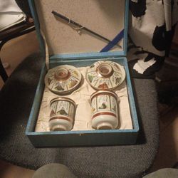 Japanese Tea And Rice Bowl Set