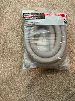 Washing Machine discharge Hose 8ft Corrugated 