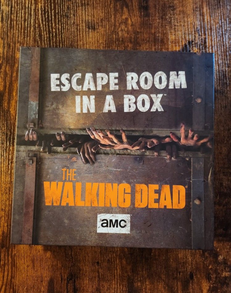 walking dead escape room game