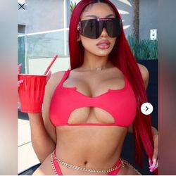 Fashion Nova A Little Less Shade 2 Piece Swimsuit. ****ONLY THE TOP