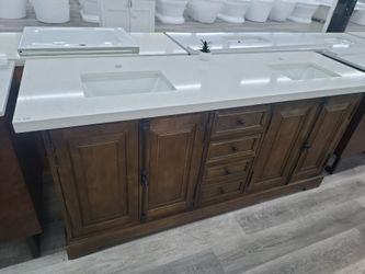 Bathroom Vanity 74"