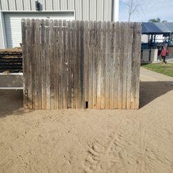 Used fence panels 