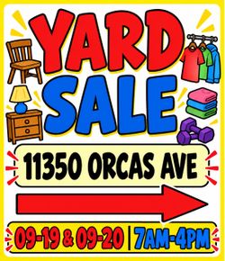 Multiple family yard sale