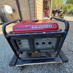 Kawasaki OHV GE2200 generator