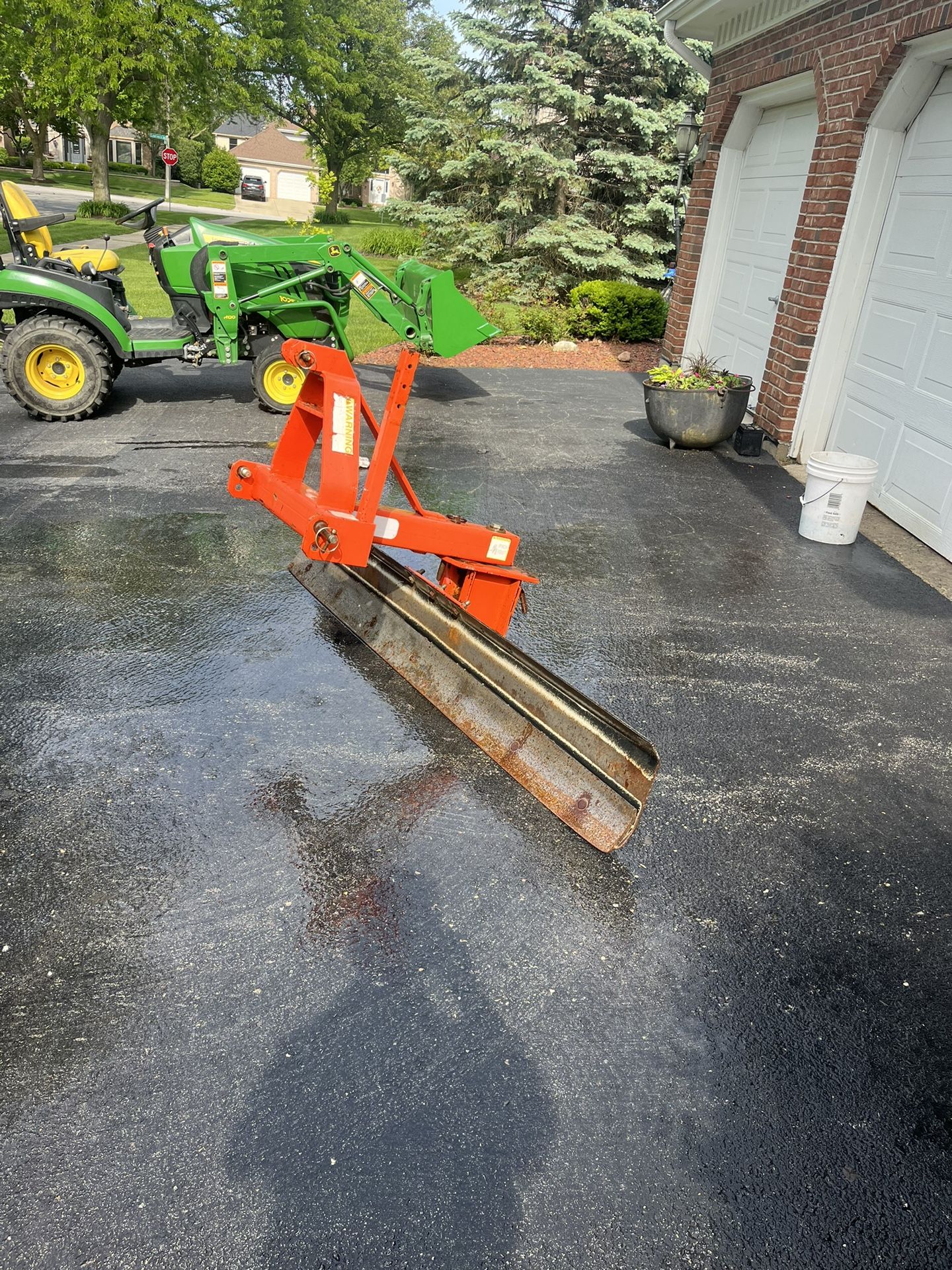 Rear Mounted 2 Way Adjustable Blade