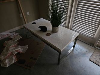 Marble coffee table