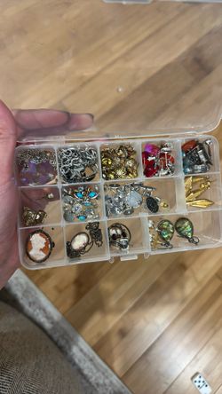 Assorted Costume Jewelry Box