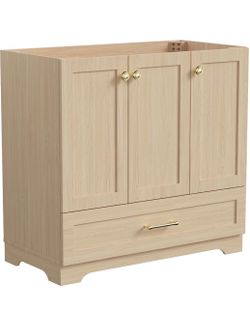 36" Bathroom Vanity Without Sink