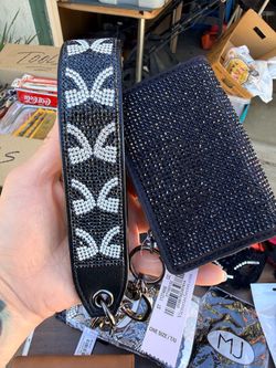 Victoria's Secret Rhinestone Wristlet with Strap