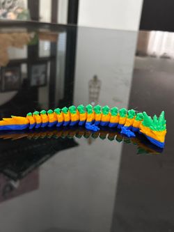 Multicolor 3D Dragon