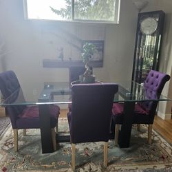 Dining room Table With 6 Chairs
