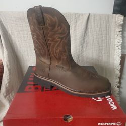 New Wolverine Rancher Work Boots 