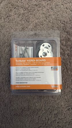 Schluter-Kerdi Board screws and washers