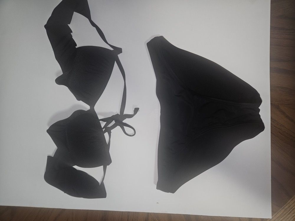 Black Bikini Size Small 3/5 Only Worn Once