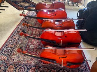 Cellos 1/10,1/4,1/2/3/4/,4/4
