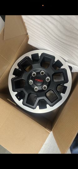 Brand new 2025 trd 4 rims