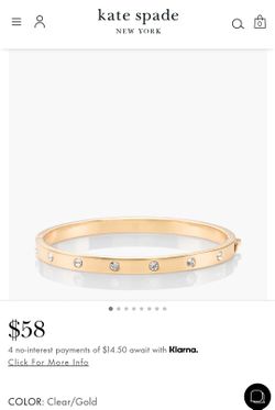 Kate Spade - Set in Stone Hinged Bangle