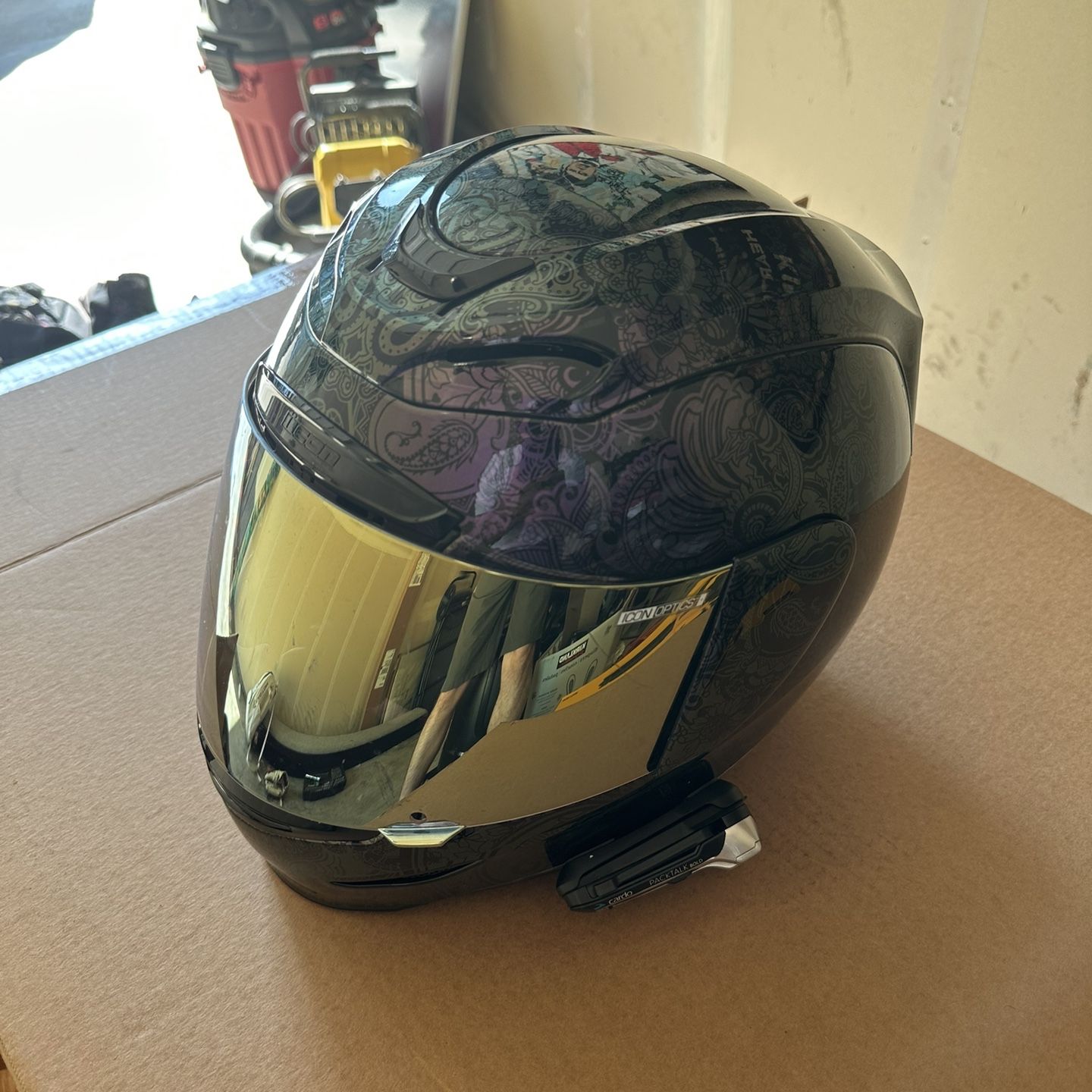 セキュリティ・セーフティ ICON AIRMADA CHANTILLY OPAL HELMET Icon Airform Chantilly Opal Helmet (XS and LG) | 30% ($75.00