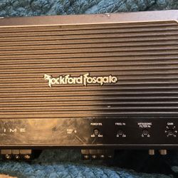 Rockford Fosgate Prime R1200-1D 1200W Mono Amp - 1-Ohm Stable Beast - Works Perfect