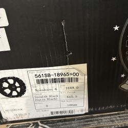 SOTA Offroad Wheel Novakane 6 87.1mm 18X9  (Satin Black)