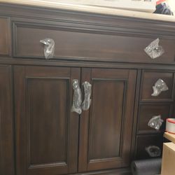 Bathroom Vanity Kenbridge 37 In Walnut New Open Box Item 