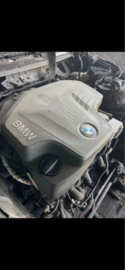 BMW 13 328i motor and trans 2.0 turbo