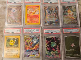 Pokemon PSA cards almost all 10s (prices in description)