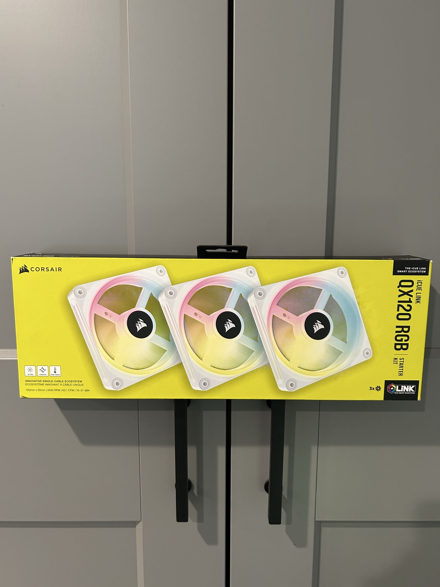CORSAIR QX120 RGB FANS