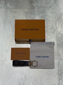 Lv brown monogram key holder key chain