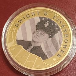 Marching Together To Victory Dwight D Eisenhower Coin