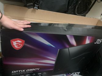 MSI optix G32C4 curved gaming monitor
