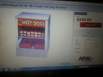 Hot Dog Steamer