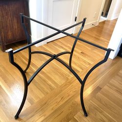Black Metal Table Legs / Base
