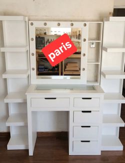 Vanity and 2 shelves