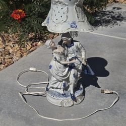 Vintage Porcelain Lamp