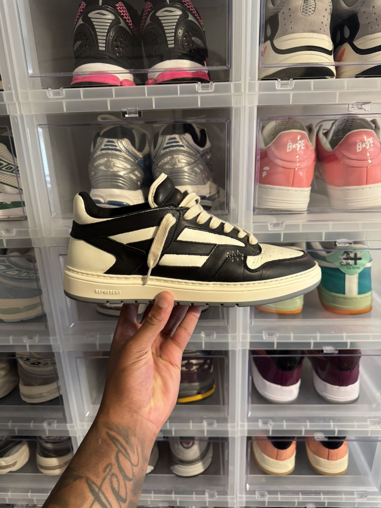 Represent Clo Sneakers, Size 11