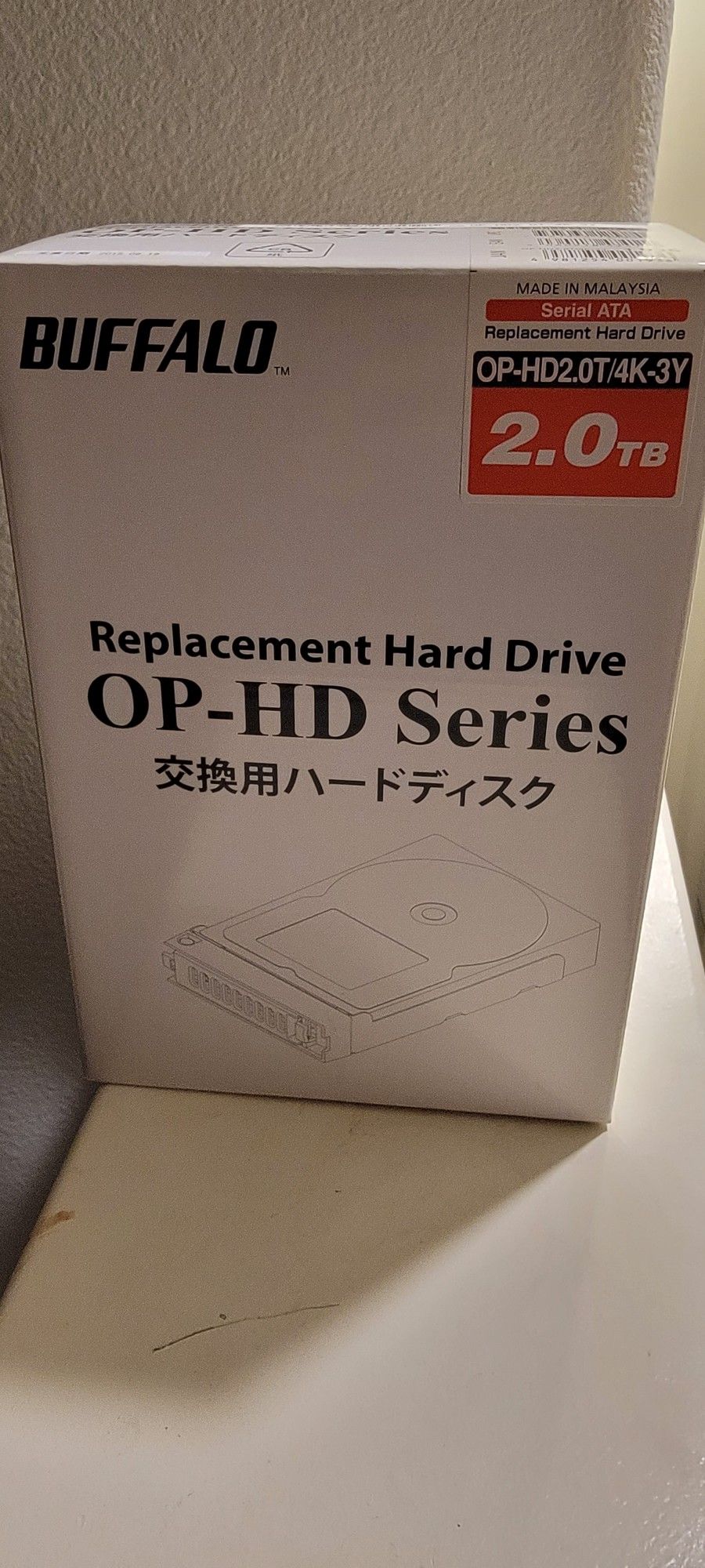 2 TB Hard Drive
Serial ATA