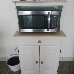 Microwave Cart $50