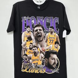 Luka Doncic Lakers Tee New w/ Tags (Medium)