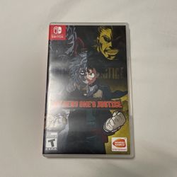 My Hero One’s Justice