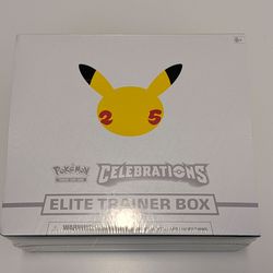 Pokémon Celebrations ETB 25th Anniversary