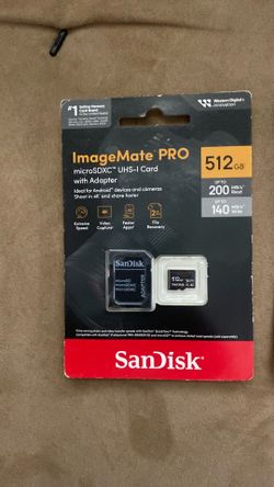 ImageMate Pro  512 GB micro SDXC UHS-1 Card