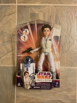 Star Wars Princess Leia And R2-D2 Dolls Figures
