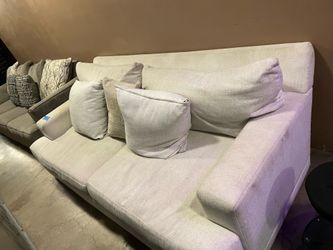 Beige couch