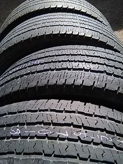 275 70 18 four Firestone tires $20 each